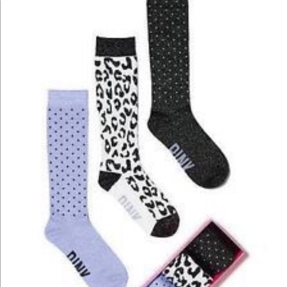 NWOT  Victoria’s Secret PINK knee high socks